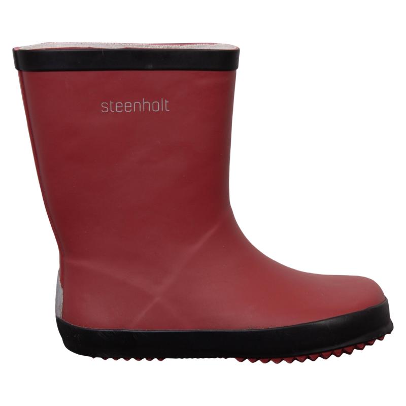 Steenholt Helsinki Børne Gummistøvler - Pompeian Red - 34