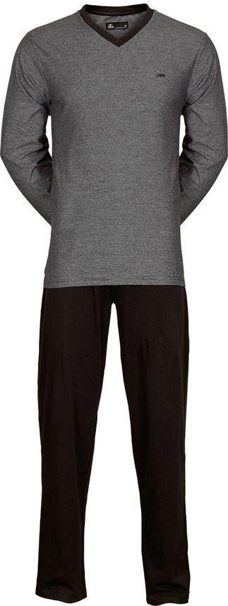 Langærmet pyjamasbukser i trikotage