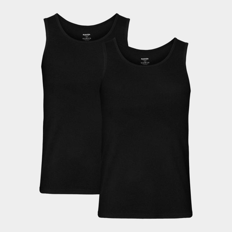 2 Sorte Bambus Tank Tops Fra Resteroeds Xxl