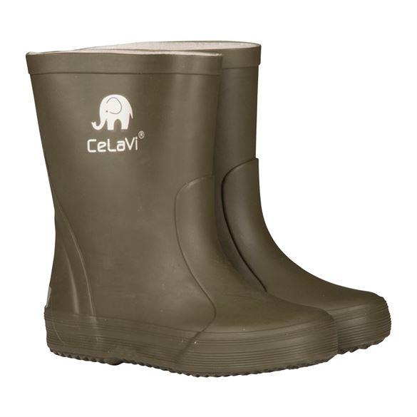 Celavi Smalle Gummistøvle Army