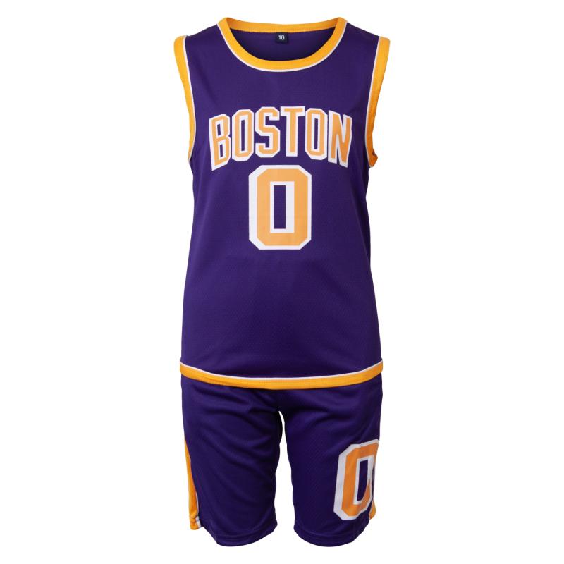 Basketball Børne Shortssæt - Lilla - 176