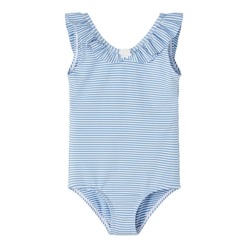Name It Badedragt Zannah Silver Lake Blue