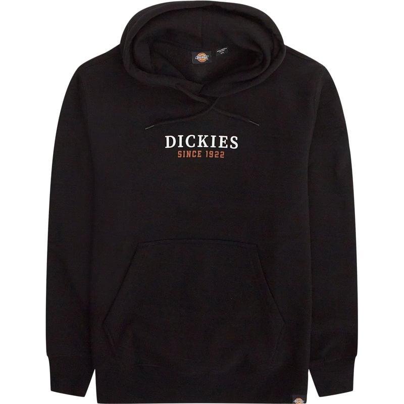 Dickies Park Hoodie i Sort