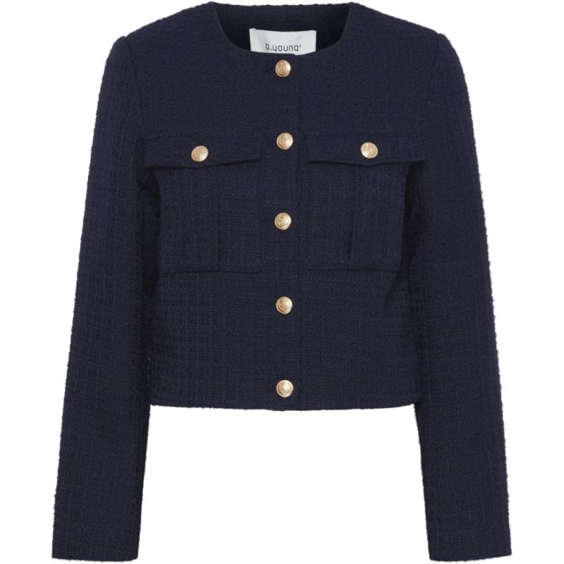 Byoung Dame Blazer Byepia – Mørkeblå Jakke