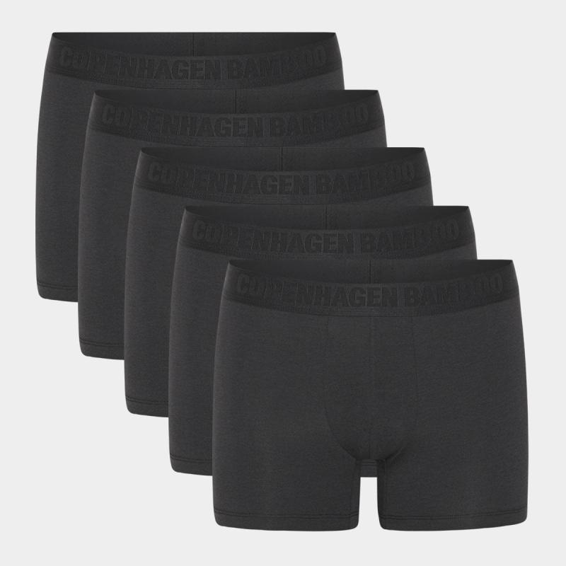 Bambus Underbukser - 5 Pak Sort Fra Copenhagen Bamboo S