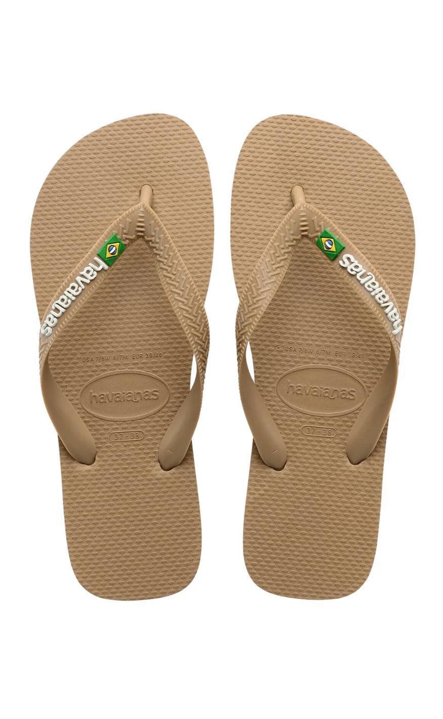 Havaianas Klipklappere - Brasil Logo - Rosa Guld
