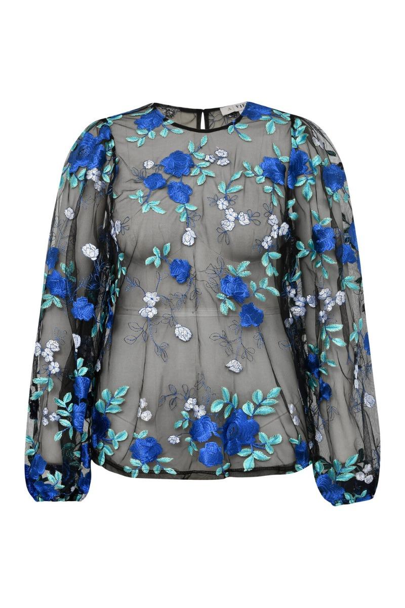 A-view - Bluse - Fuschia Blouse - Blackblue